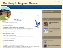 Tablet Screenshot of fergusonmuseum.org